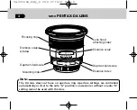 Preview for 4 page of Pentax 21880 - DA 18-55mm f/3.5-5.6 AL Weather Resistant Lens Manual