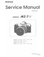 Preview for 1 page of Pentax 27550 Service Manual