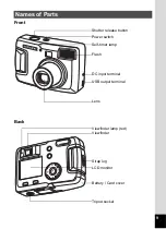 Preview for 11 page of Pentax 30 - Optio 30 3.2MP Digital Camera Operating Manual