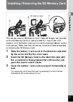 Preview for 17 page of Pentax 30 - Optio 30 3.2MP Digital Camera Operating Manual