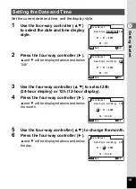 Preview for 21 page of Pentax 30 - Optio 30 3.2MP Digital Camera Operating Manual