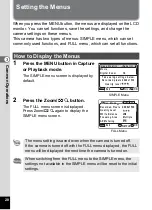 Preview for 30 page of Pentax 30 - Optio 30 3.2MP Digital Camera Operating Manual