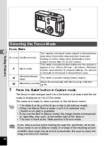 Preview for 40 page of Pentax 30 - Optio 30 3.2MP Digital Camera Operating Manual