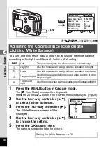 Preview for 46 page of Pentax 30 - Optio 30 3.2MP Digital Camera Operating Manual