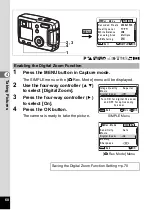 Preview for 62 page of Pentax 30 - Optio 30 3.2MP Digital Camera Operating Manual