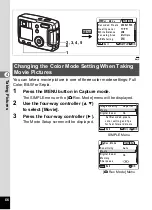 Preview for 68 page of Pentax 30 - Optio 30 3.2MP Digital Camera Operating Manual