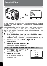 Preview for 78 page of Pentax 30 - Optio 30 3.2MP Digital Camera Operating Manual