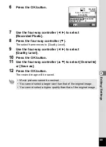 Preview for 91 page of Pentax 30 - Optio 30 3.2MP Digital Camera Operating Manual