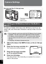 Preview for 96 page of Pentax 30 - Optio 30 3.2MP Digital Camera Operating Manual