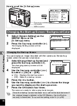 Preview for 98 page of Pentax 30 - Optio 30 3.2MP Digital Camera Operating Manual