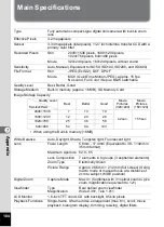 Preview for 106 page of Pentax 30 - Optio 30 3.2MP Digital Camera Operating Manual