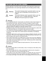 Предварительный просмотр 3 страницы Pentax 555 - Optio 555 5MP Digital Camera Operating Manual