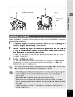 Предварительный просмотр 15 страницы Pentax 555 - Optio 555 5MP Digital Camera Operating Manual