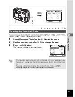 Предварительный просмотр 45 страницы Pentax 555 - Optio 555 5MP Digital Camera Operating Manual