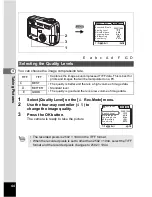 Предварительный просмотр 46 страницы Pentax 555 - Optio 555 5MP Digital Camera Operating Manual