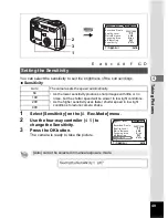 Предварительный просмотр 51 страницы Pentax 555 - Optio 555 5MP Digital Camera Operating Manual