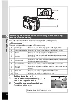 Предварительный просмотр 62 страницы Pentax 555 - Optio 555 5MP Digital Camera Operating Manual