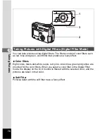 Предварительный просмотр 72 страницы Pentax 555 - Optio 555 5MP Digital Camera Operating Manual