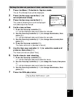 Предварительный просмотр 83 страницы Pentax 555 - Optio 555 5MP Digital Camera Operating Manual