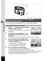 Предварительный просмотр 84 страницы Pentax 555 - Optio 555 5MP Digital Camera Operating Manual