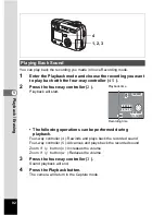 Предварительный просмотр 94 страницы Pentax 555 - Optio 555 5MP Digital Camera Operating Manual