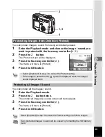 Предварительный просмотр 101 страницы Pentax 555 - Optio 555 5MP Digital Camera Operating Manual