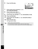 Предварительный просмотр 110 страницы Pentax 555 - Optio 555 5MP Digital Camera Operating Manual