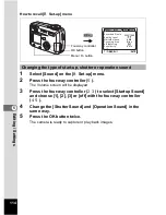 Предварительный просмотр 116 страницы Pentax 555 - Optio 555 5MP Digital Camera Operating Manual