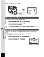 Предварительный просмотр 118 страницы Pentax 555 - Optio 555 5MP Digital Camera Operating Manual