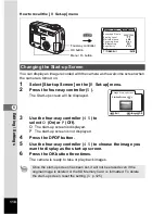 Предварительный просмотр 120 страницы Pentax 555 - Optio 555 5MP Digital Camera Operating Manual