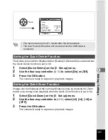 Предварительный просмотр 123 страницы Pentax 555 - Optio 555 5MP Digital Camera Operating Manual