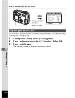 Предварительный просмотр 126 страницы Pentax 555 - Optio 555 5MP Digital Camera Operating Manual