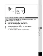 Предварительный просмотр 127 страницы Pentax 555 - Optio 555 5MP Digital Camera Operating Manual