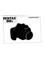 Preview for 1 page of Pentax 645N User Manual