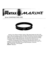 Preview for 30 page of Pentax 67 Marine User Manual