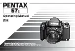 Preview for 1 page of Pentax 67II Operating Manual