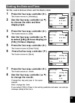 Preview for 31 page of Pentax 750Z - Optio Digital Camera Operating Manual