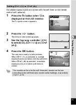 Preview for 73 page of Pentax 750Z - Optio Digital Camera Operating Manual