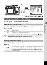 Preview for 99 page of Pentax 750Z - Optio Digital Camera Operating Manual