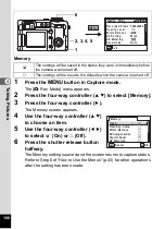 Preview for 110 page of Pentax 750Z - Optio Digital Camera Operating Manual