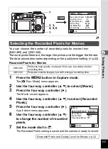 Preview for 113 page of Pentax 750Z - Optio Digital Camera Operating Manual