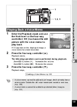 Preview for 151 page of Pentax 750Z - Optio Digital Camera Operating Manual