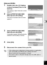 Preview for 25 page of Pentax 750Z - Optio Digital Camera User Manual