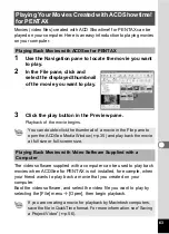 Preview for 65 page of Pentax 750Z - Optio Digital Camera User Manual