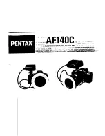 Pentax AF140C Operating Manual preview