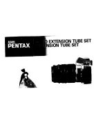 Preview for 1 page of Pentax Auto Extension Tube Set K Manual