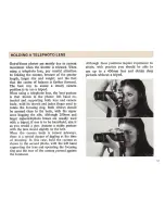 Предварительный просмотр 13 страницы Pentax bellows-takumar Operating Manual