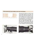 Preview for 16 page of Pentax bellows-takumar Operating Manual