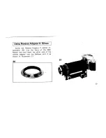 Предварительный просмотр 33 страницы Pentax Bellows Unit Manual