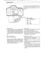 Preview for 3 page of Pentax Data Back Fc Operating Manual